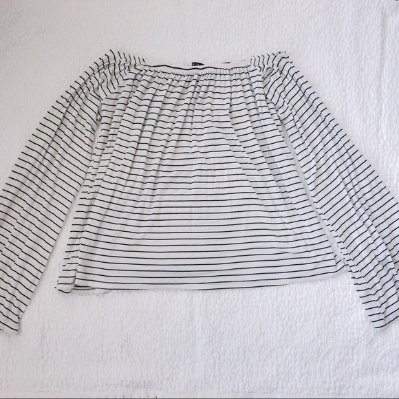 Cotton On Tops - Off the shoulder flowy striped top